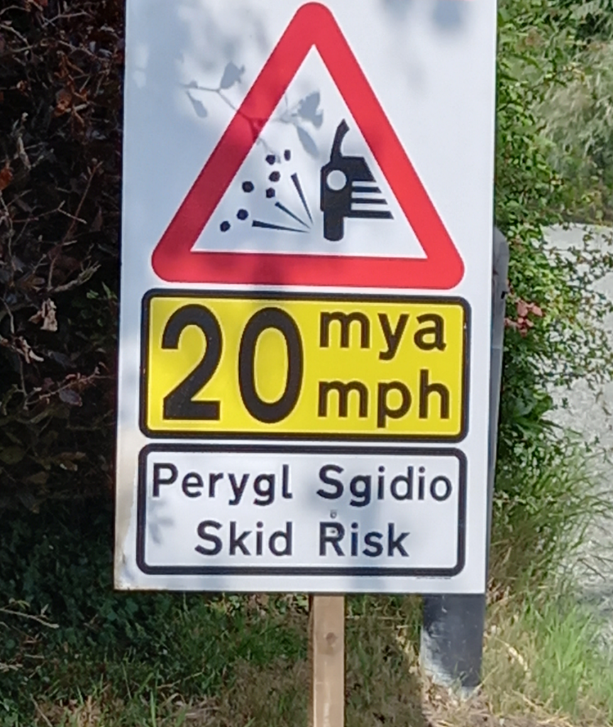 Perygl Sgidio - Skid Riskv